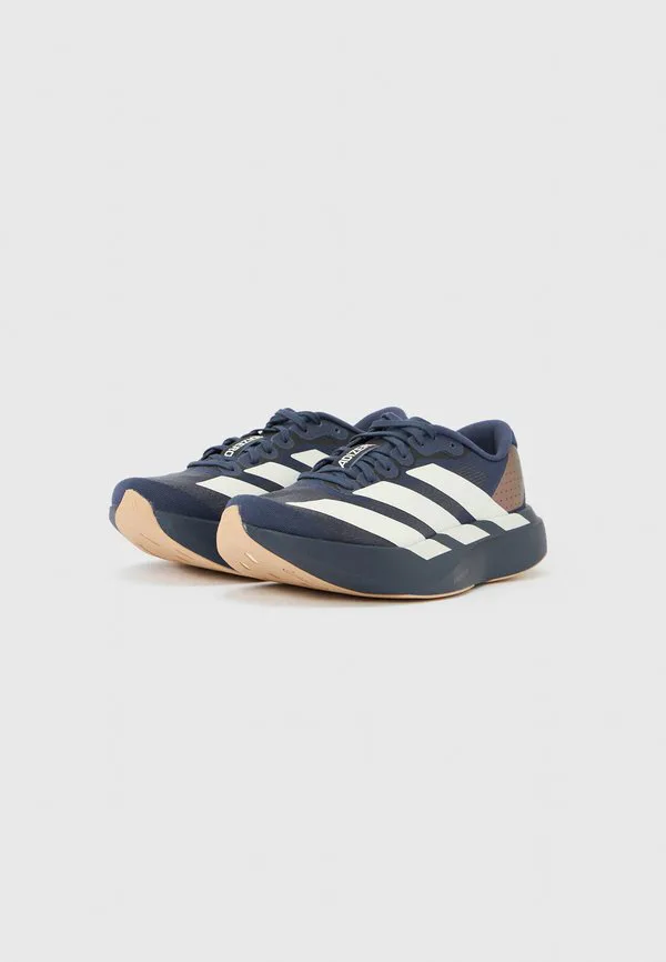 Кроссовки adizero evo унисекс Adidas Performance, Shadow Navy/White/Warm Sandstone — фото 2