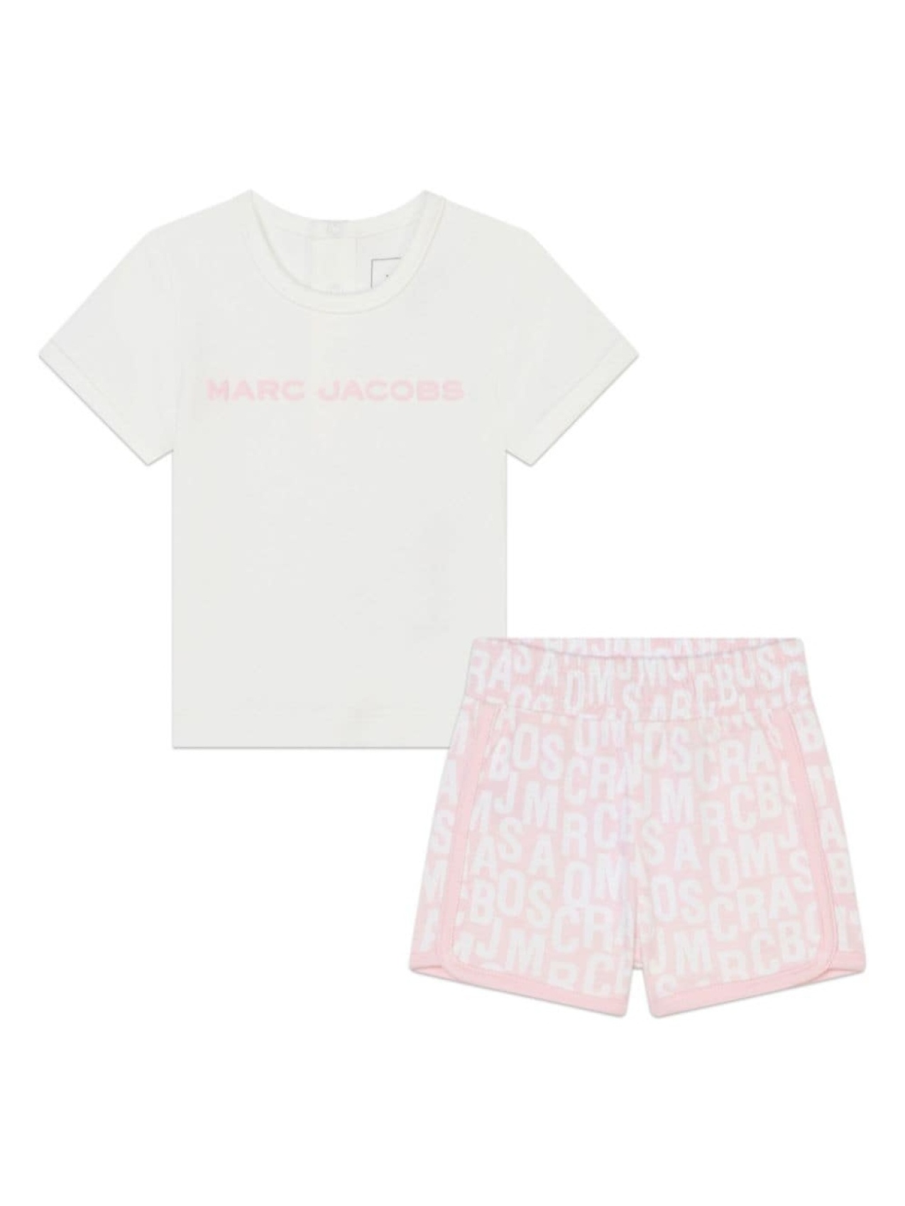 

Marc Jacobs Kids спортивный костюм с логотипом, розовый