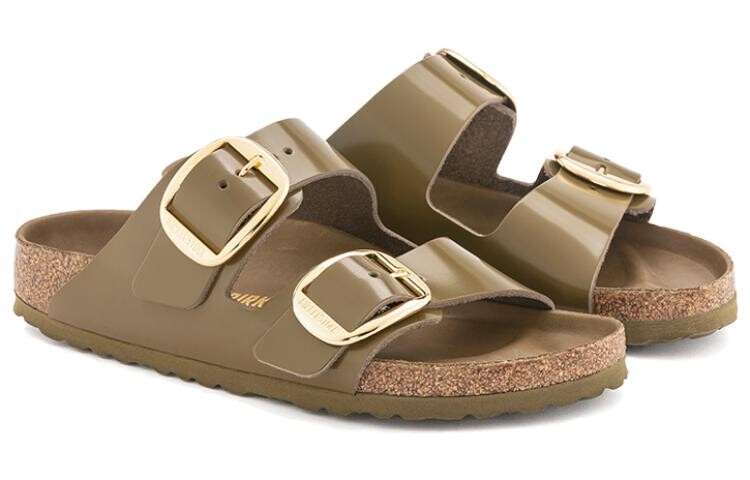 Биркенсток Аризона Слайд - Женщины Birkenstock, Green — фото 3