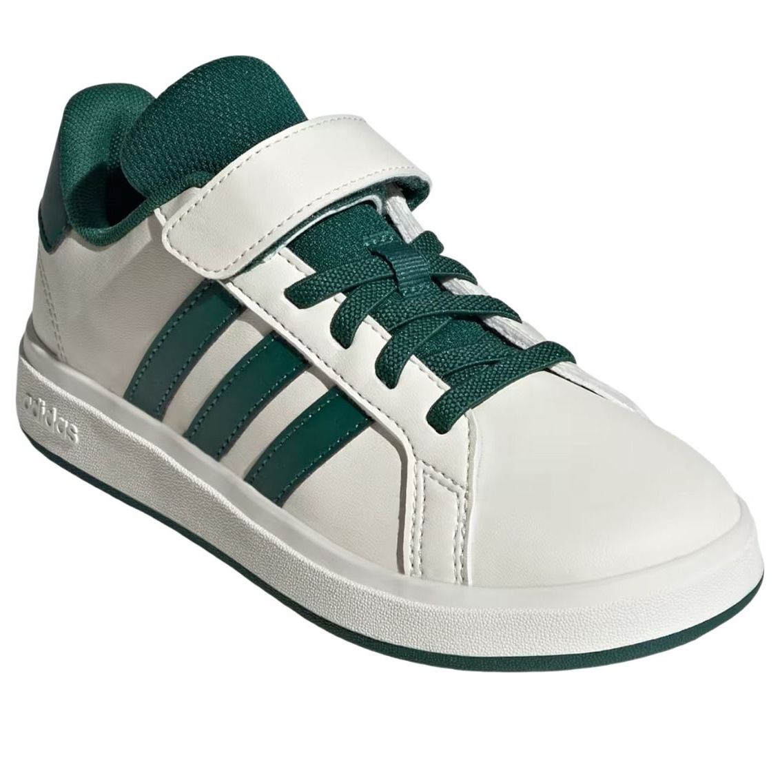 (PS) Adidas GrandCourt 2.0 'Off White Collegiate Green' — фото 4