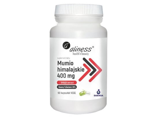 

Aliness, Мумио гималайское растительное, 400 мг, 90 капсул