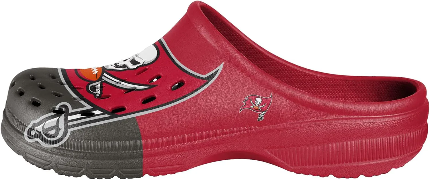 

Мужские сабо FOCO NFL с крупным логотипом команды, удобные водонепроницаемые слипоны