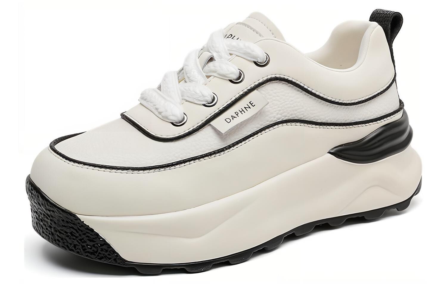 

Женские кроссовки Lifestyle Low-Top бежевого/черного цвета Daphne