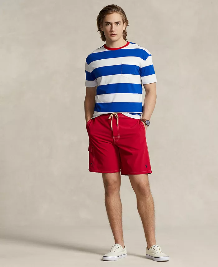 Мужские плавки Kailua Classic-Fit длиной 8,5 дюймов Polo Ralph Lauren, красный — фото 2