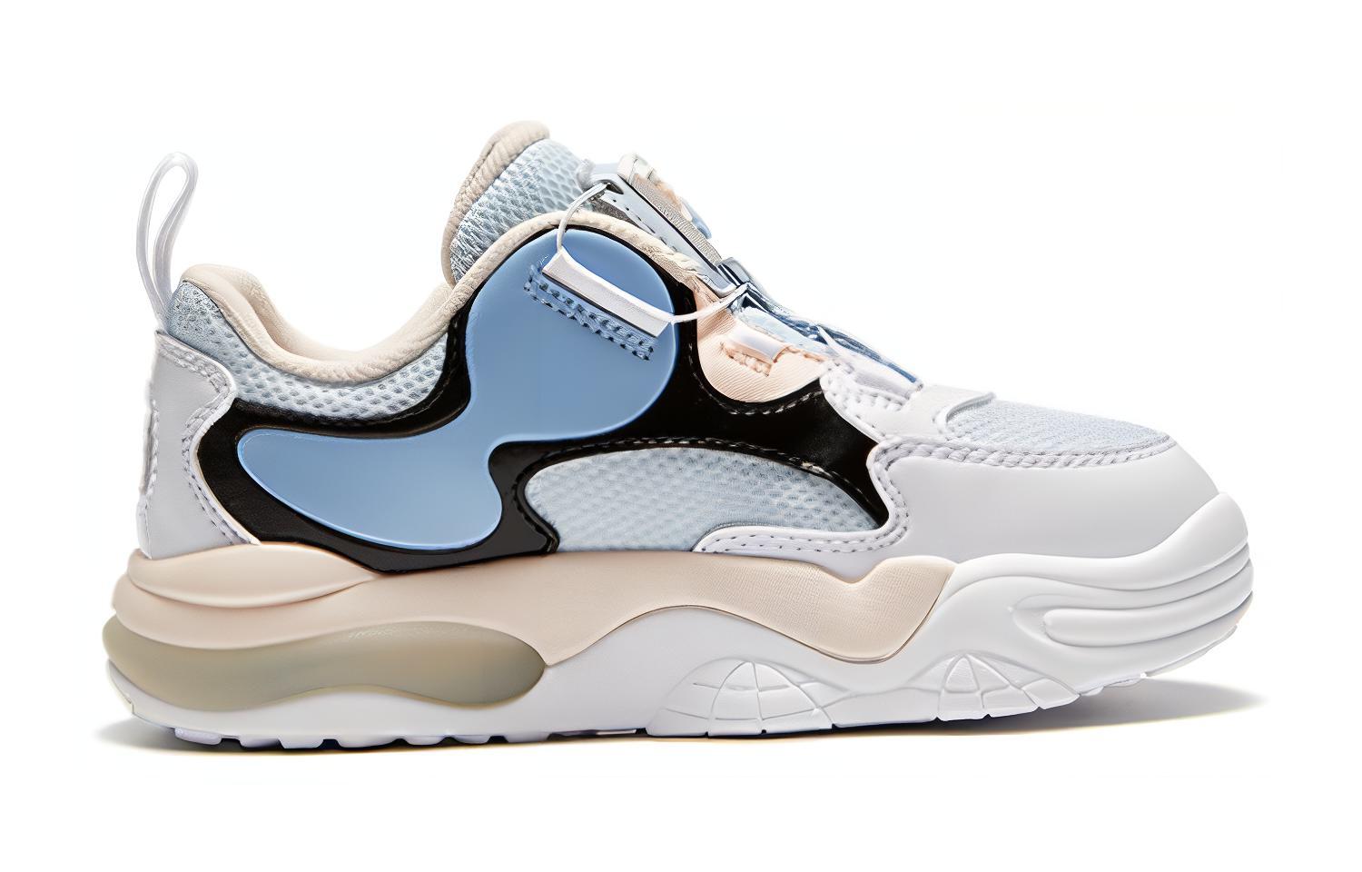 FILA KIDS Startopia i3 нескользящие устойчивые к истиранию низкие детские кроссовки blue white kids — фото 4