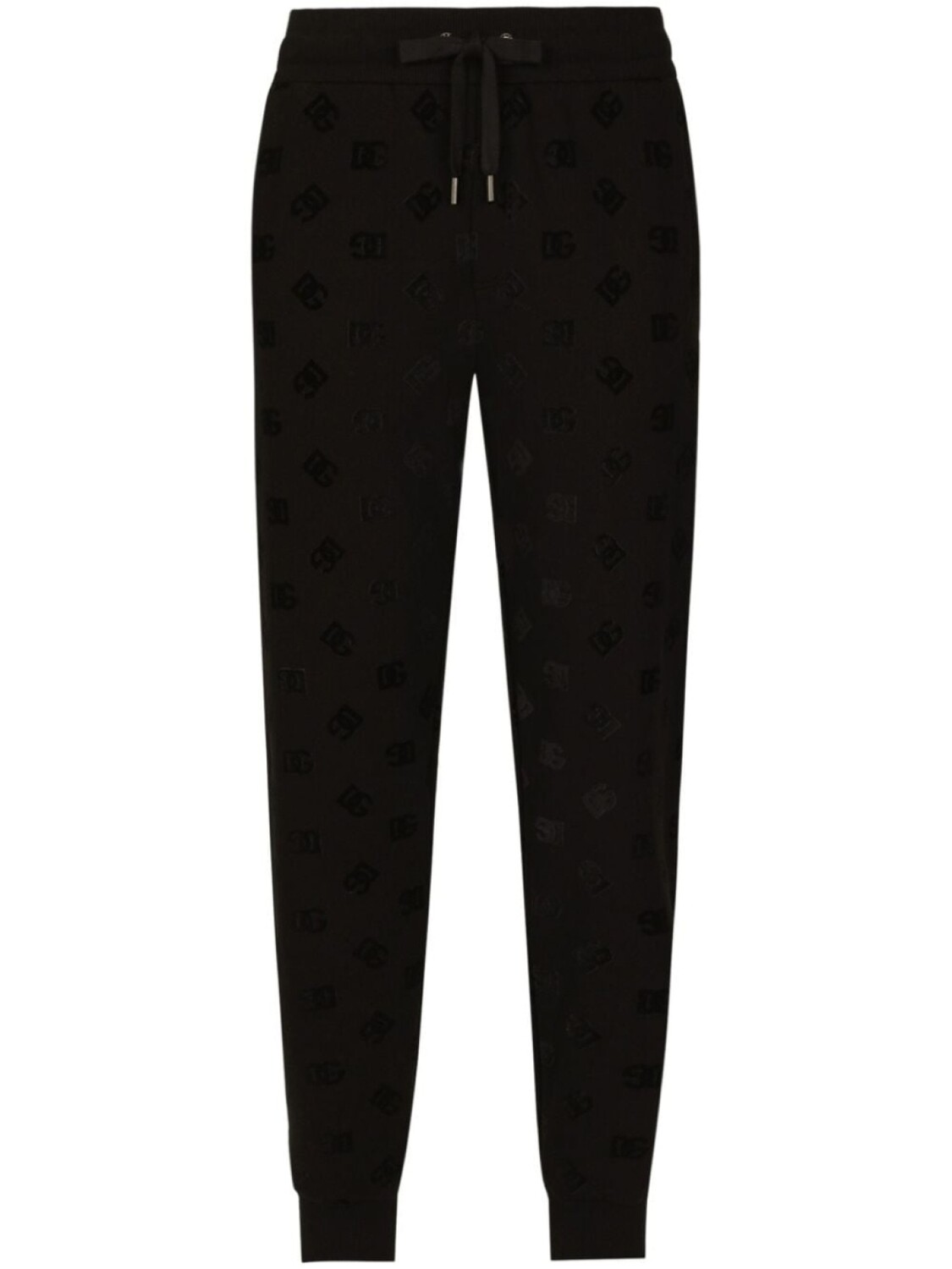 

Dolce & Gabbana спортивные брюки с монограммой, черный