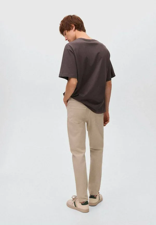 Узкие джинсы для подростков Mango Kids, Beige — фото 3