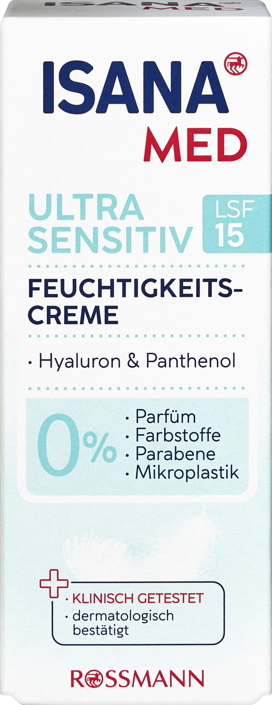 

Дневной крем ISANA MED Feuchtigkeitscreme ultra sensitiv LSF 15