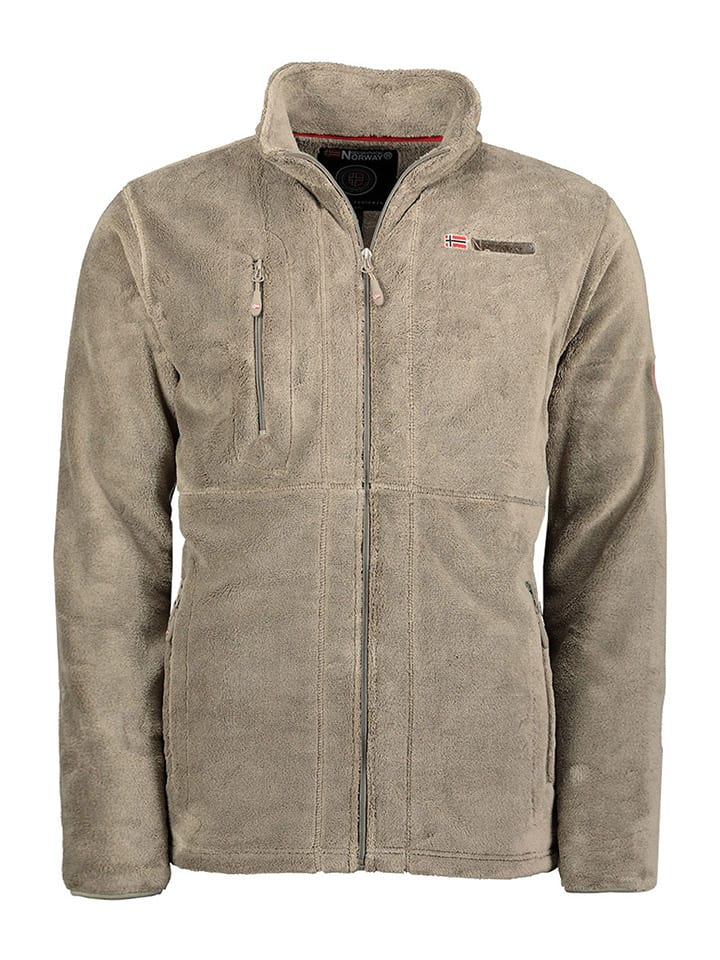 

Флисовая куртка Geographical Norway, серо-коричневый