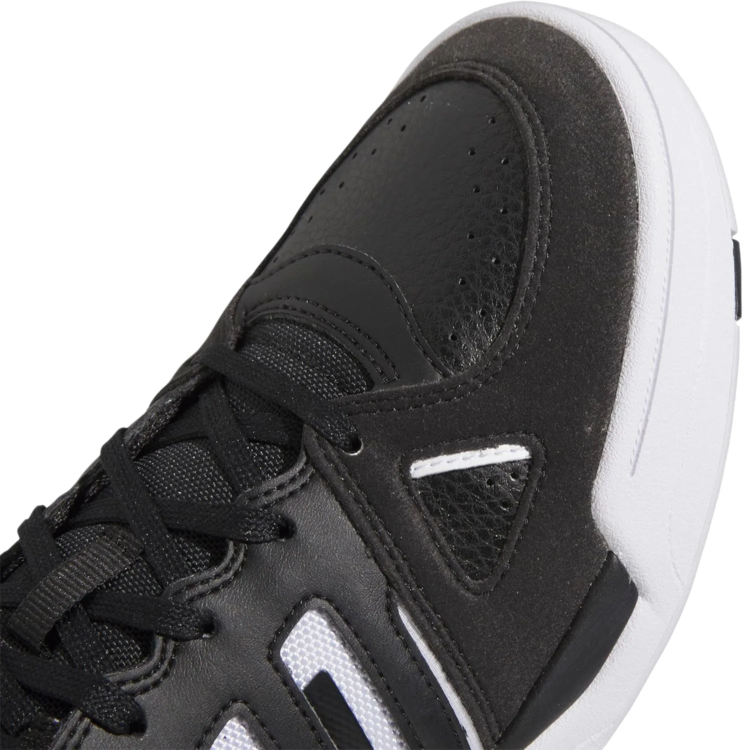 Мужские низкие кроссовки Adidas Midcity, белый/черный — фото 4