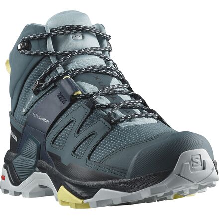 

Походные кроссовки X Ultra 4 Mid GTX женские Salomon, цвет Stargazer/Carbon/Stone Blue