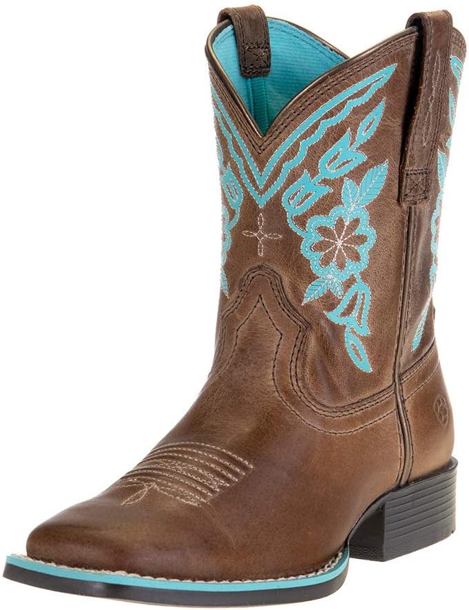 

Унисекс-детские ковбойские сапоги ARIAT Cattle Cate, розовый