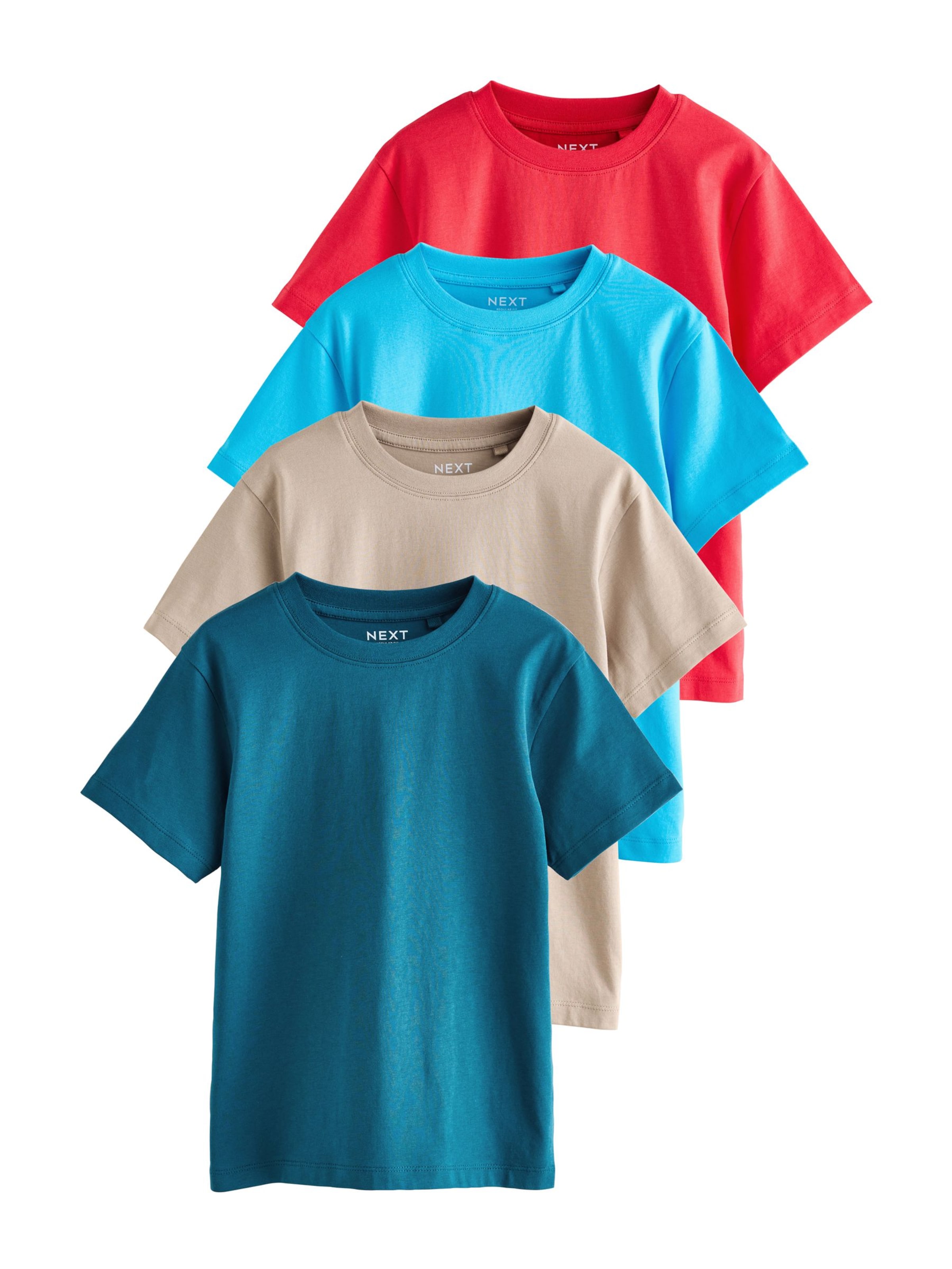 

Next Футболка в цветах темный беж, небесно-голубой, нефритовый