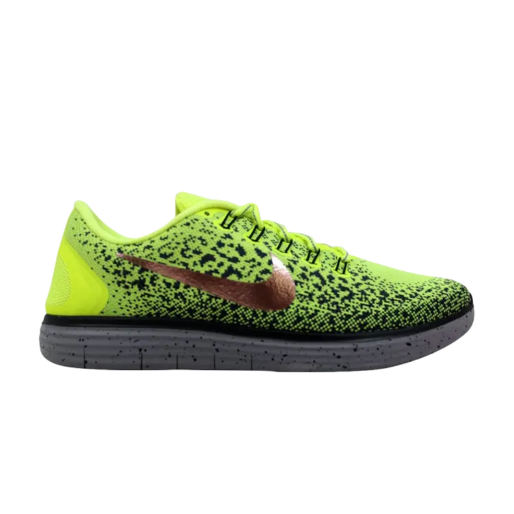 

Кроссовки Nike Free Run Distance Shield 'Volt', желтый