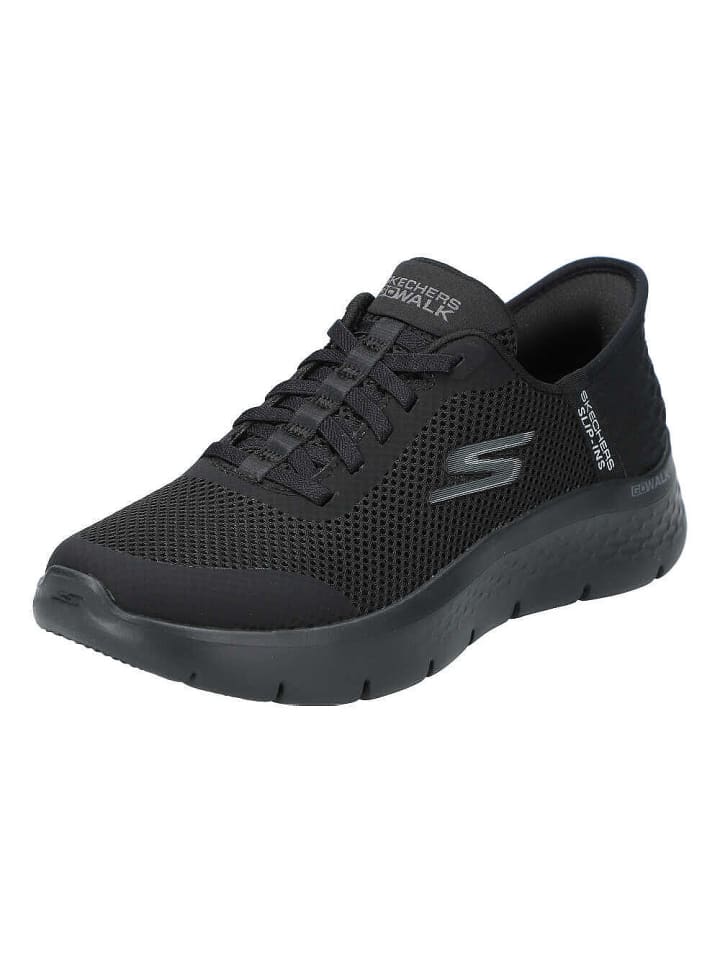 

Низкие кроссовки Skechers GO WALK FLEX GRAND ENTRY, цвет black/black