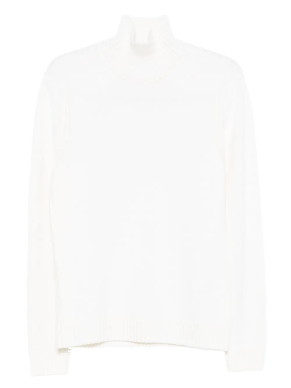 

Шерстяной свитер с высоким воротником Dondup, белый