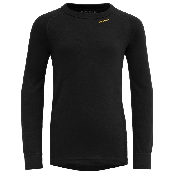 

Рубашка Junior Duo Active Merino Shirt - нижнее белье из мериноса Devold, черный