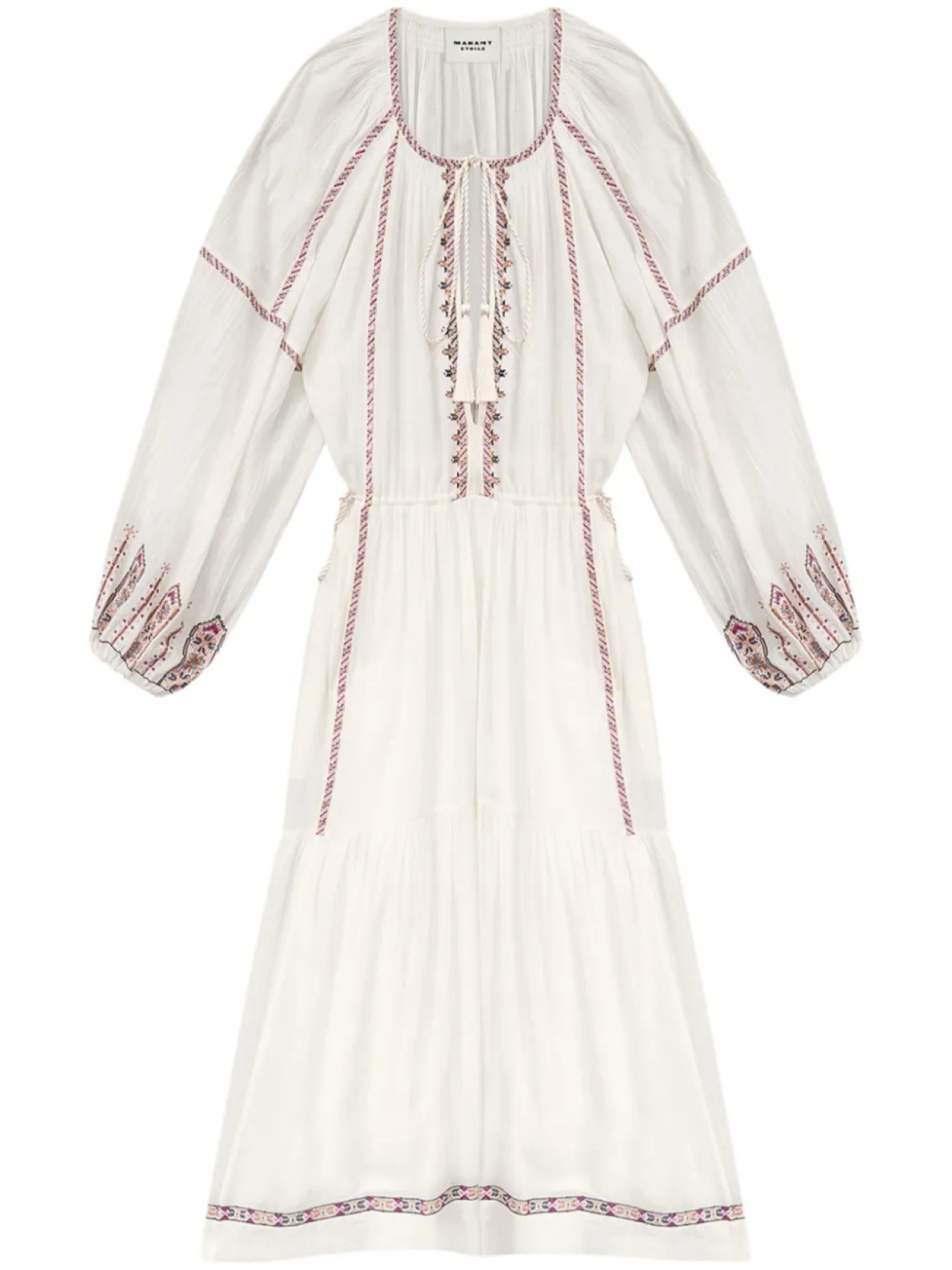 

MARANT ÉTOILE платье макси Florenza, белый