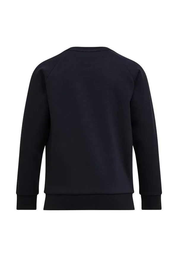 Оригинальная толстовка с небольшим логотипом jr. Peak Performance, Black — фото 2