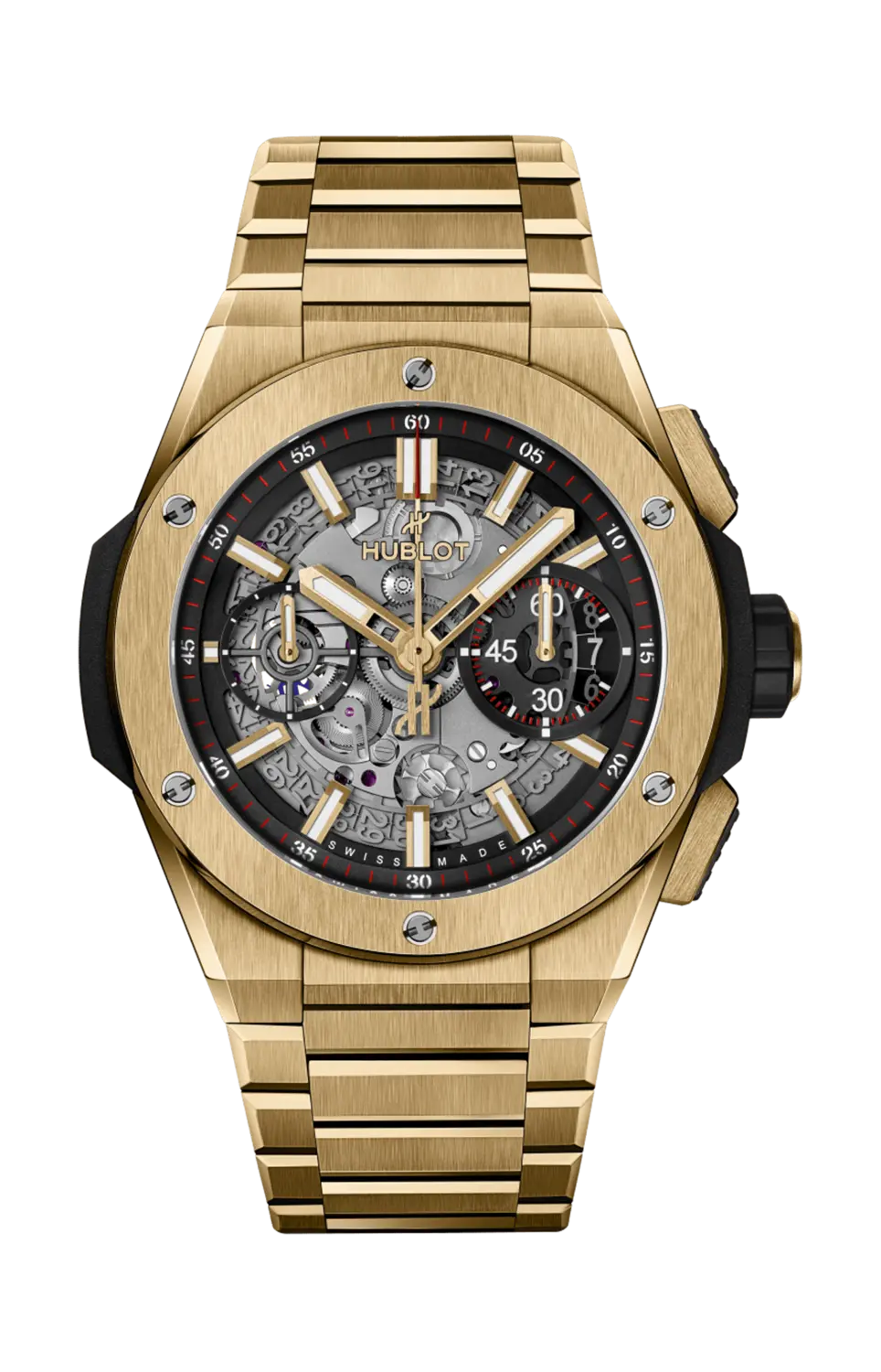 

Часы big bang integrated yellow gold 42mm Hublot