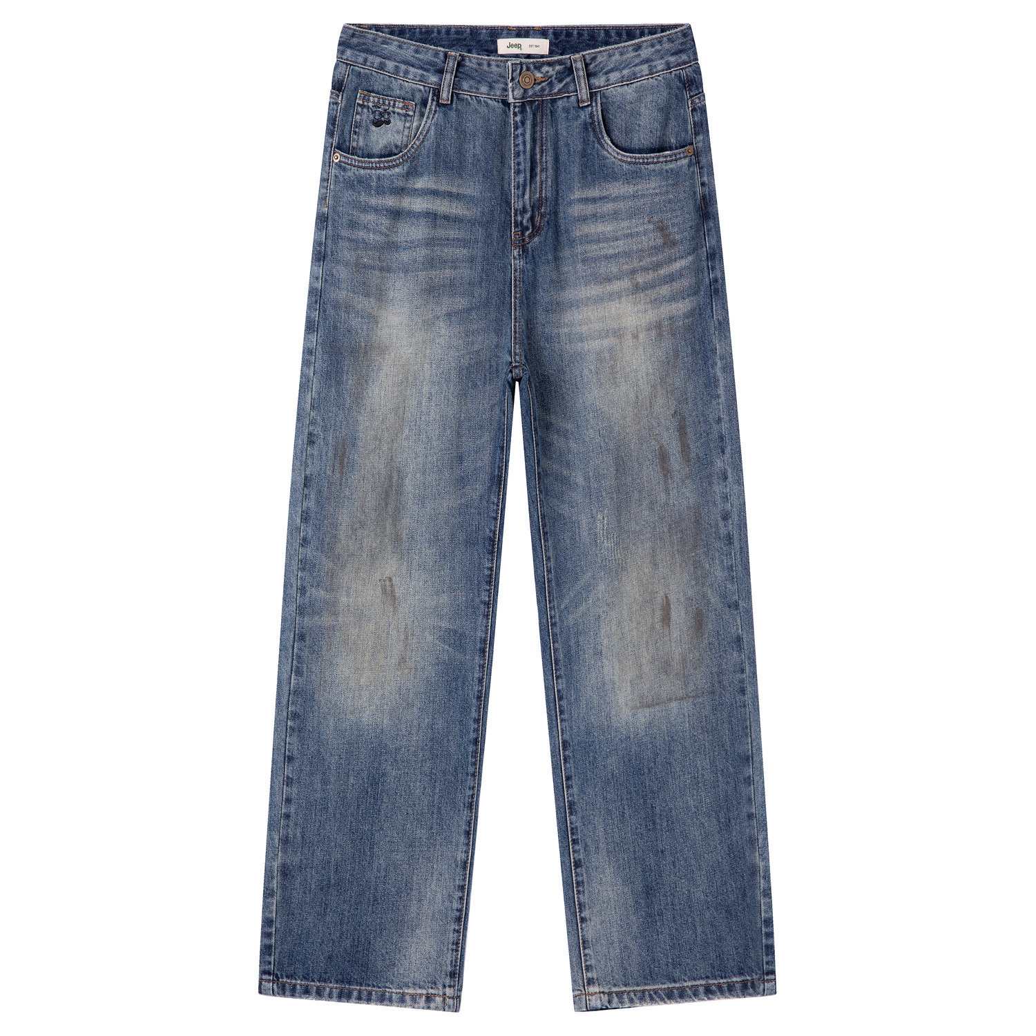 

Jeep Джинсы Unisex P755MWNO01 Blue Moderate Straight Fit