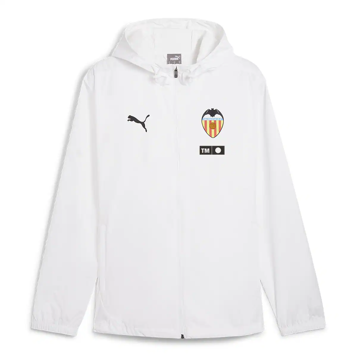 

Детская куртка Puma для всех погодных условий Valencia CF 2024-2025, белый