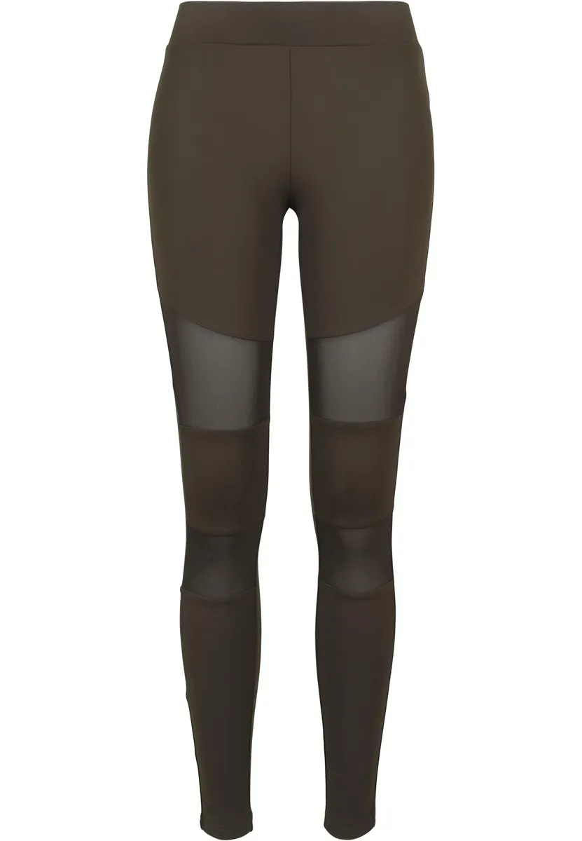 

Леггинсы URBAN CLASSICS "Женские женские леггинсы Urban Classics Tech Mesh" (1 шт.), оливковый