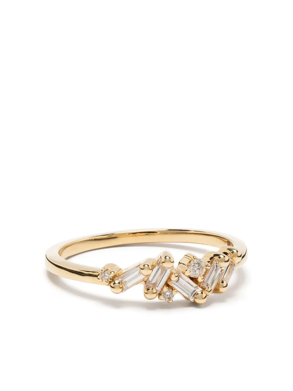 

Кольцо Fireworks из желтого золота с бриллиантами Suzanne Kalan, золотистый