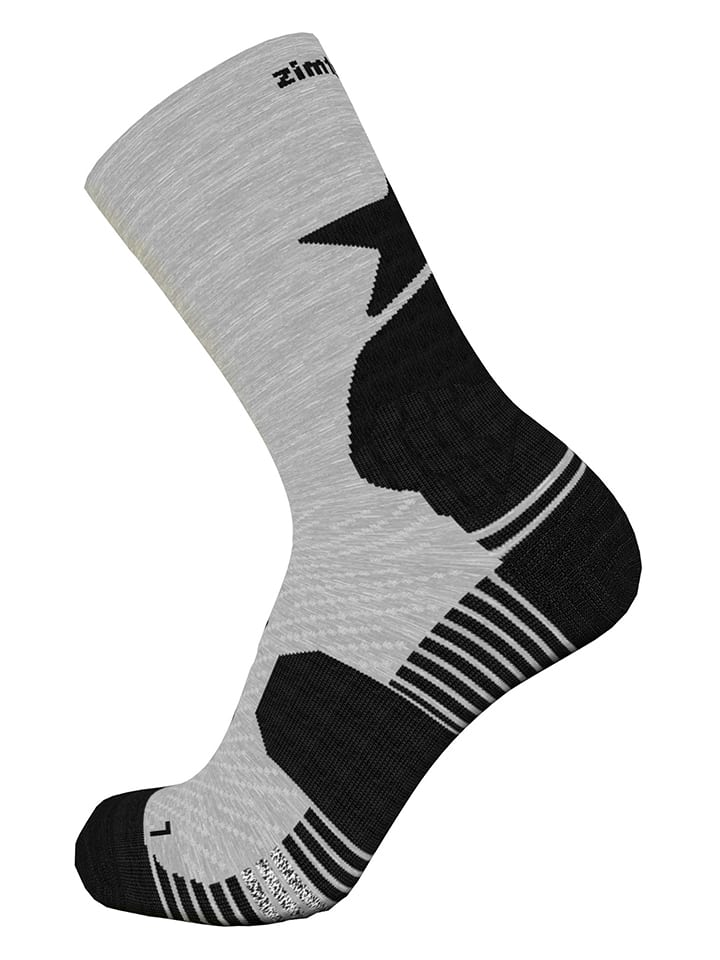 

Zimtstern Велосипедные носки "MTB Performance" серо-черного цвета