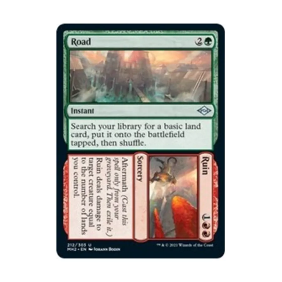 

CCG Дорога // Руины (U), MTG - Modern Horizons 2