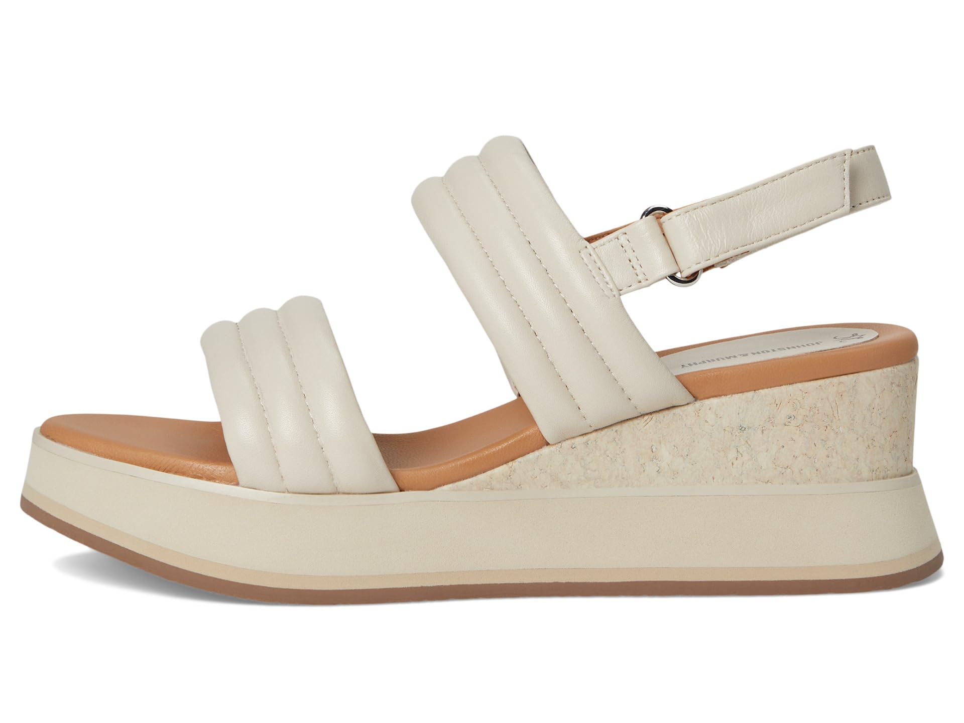 Сандалии Johnston & Murphy Colleen Double-Band Sandal, цвет Bone — фото 4