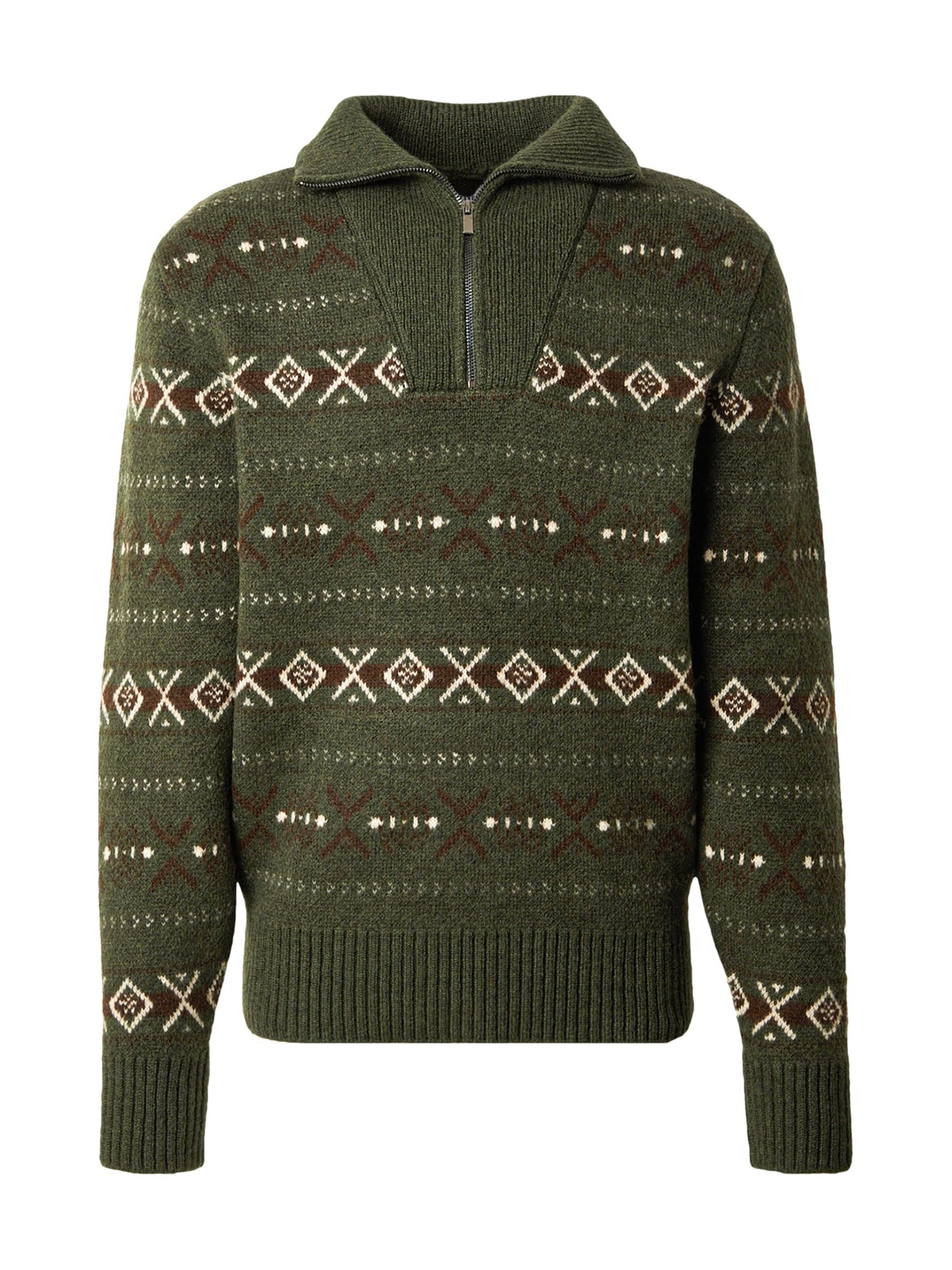 

MUSTANG Свитер 'Eastvale' в цвете Khaki