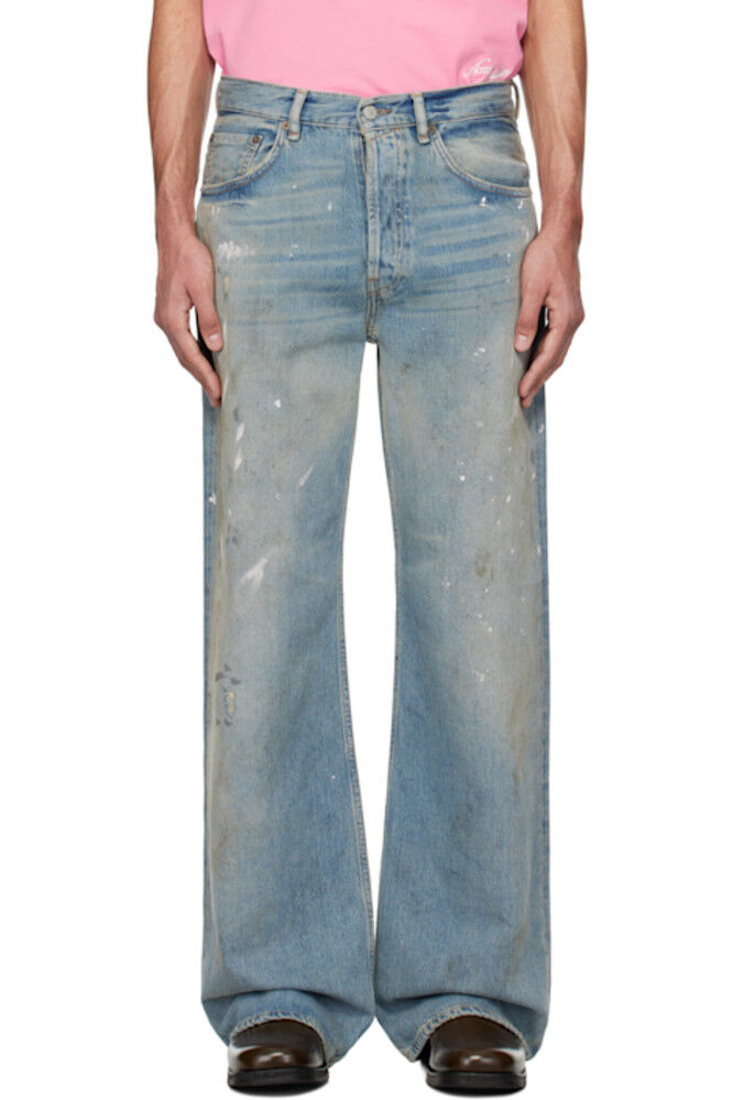 

Синие джинсы свободного кроя 2021M Acne Studios