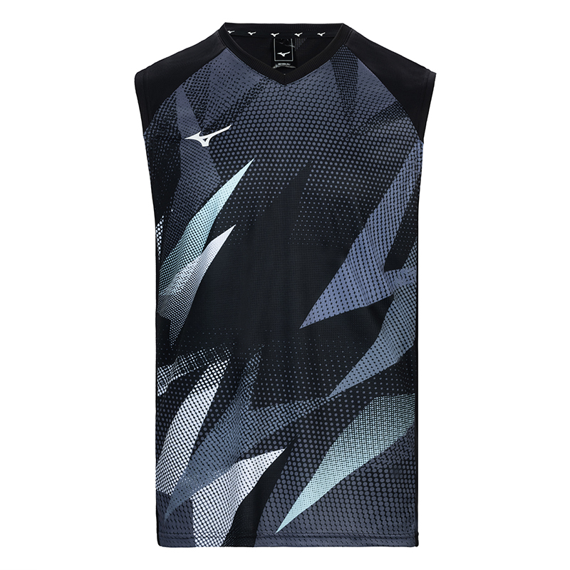 

Футболка-майка унисекс Mizuno, фруктово-зелёный