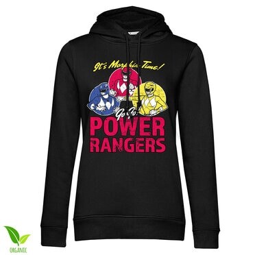

Толстовка Power Rangers Hoodie It'S Morphin Time Girls Hoodie, черный