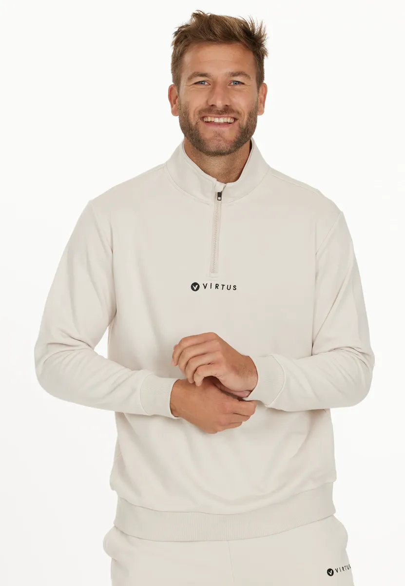 

Толстовка Virtus "Hotown" из очень мягкого на ощупь хлопка, бежевый