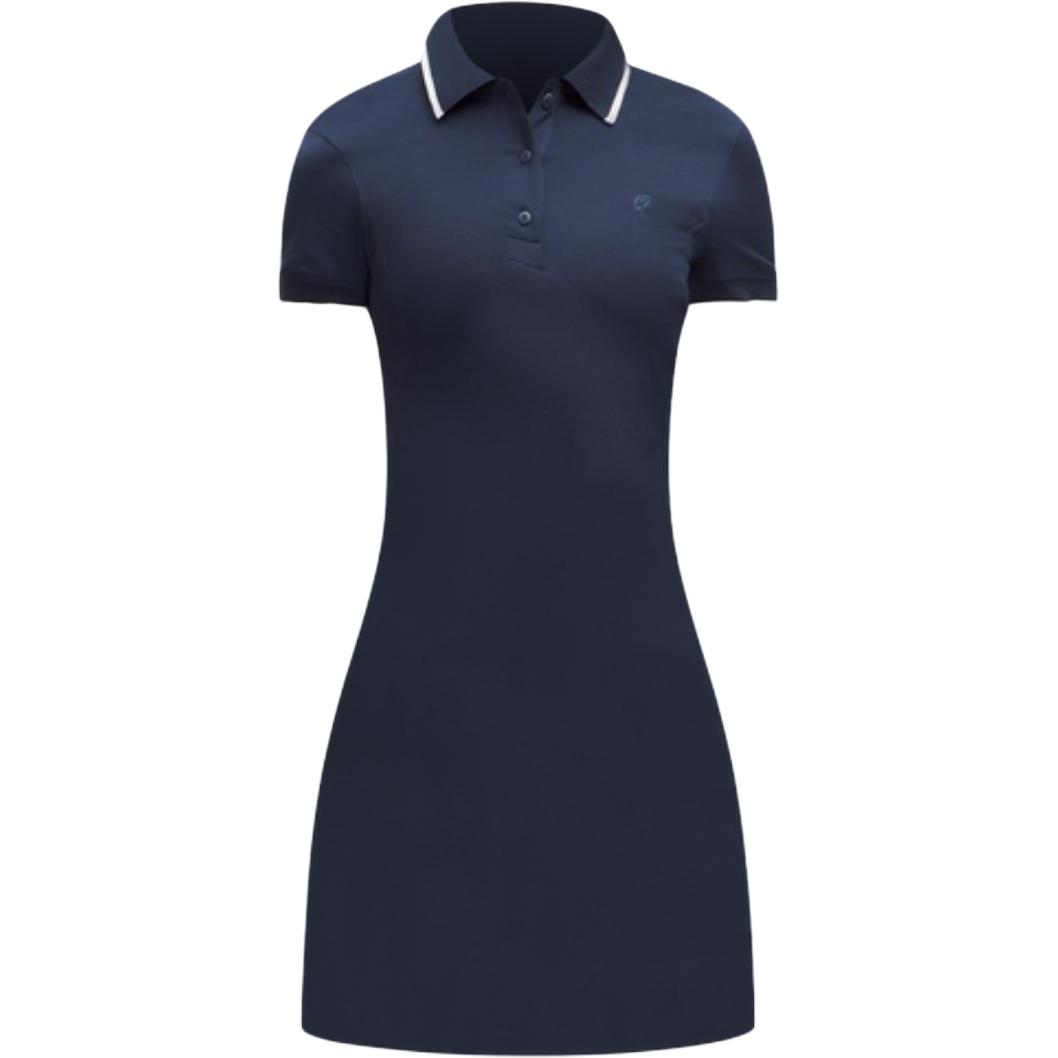 

Lululemon Женское платье с коротким рукавом White/Casual Blue/WHT/CLBL