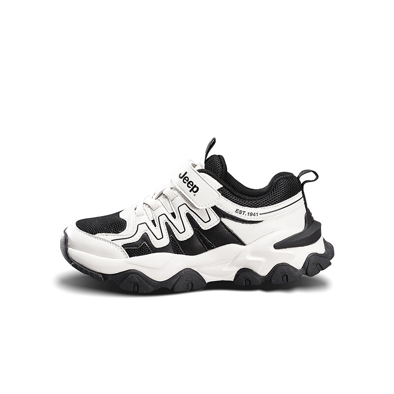 

Кроссовки Jeep Kids Lifestyle Shoes Kids Low-top White, черный/белый