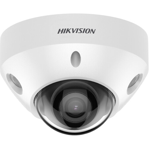 

Уличная сетевая мини-купольная камера Hikvision ColorVu DS-2CD2547G2-LS 4 Мп с объективом 4 мм (белая)