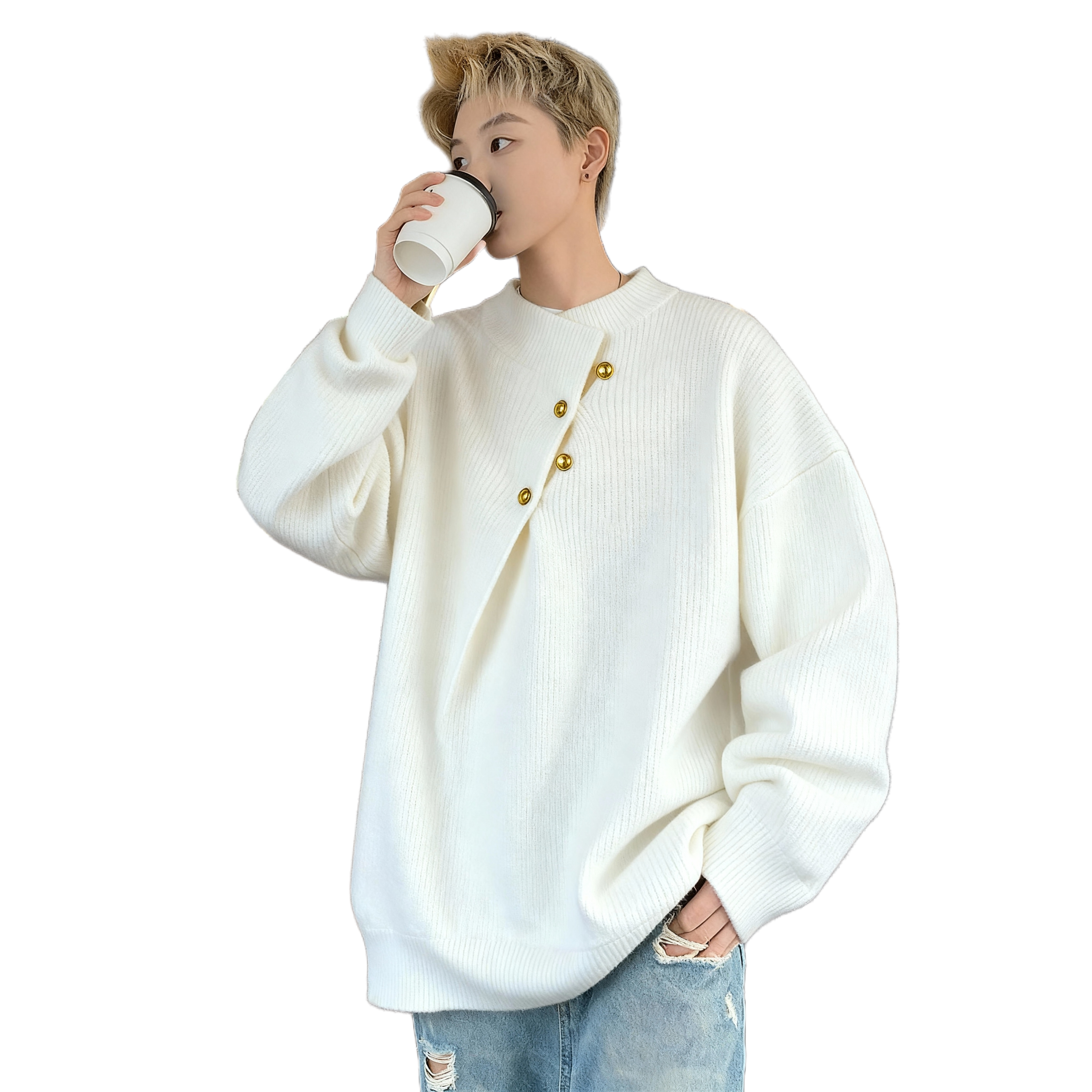 

Топ из трикотажной ткани Unisex X1617, бежевый knitted fabric top