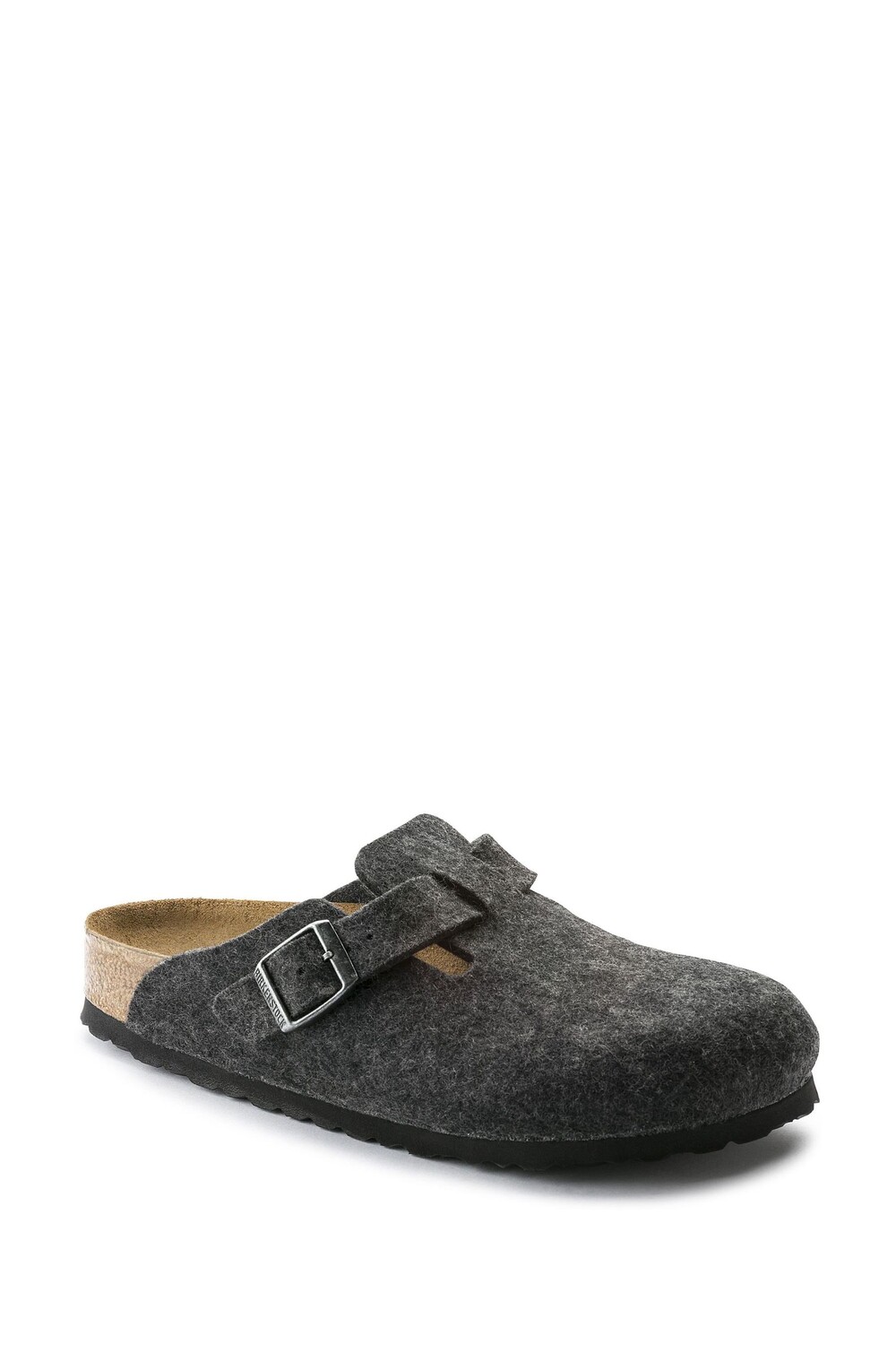 

Бостонские шерстяные сабо Birkenstock, серый
