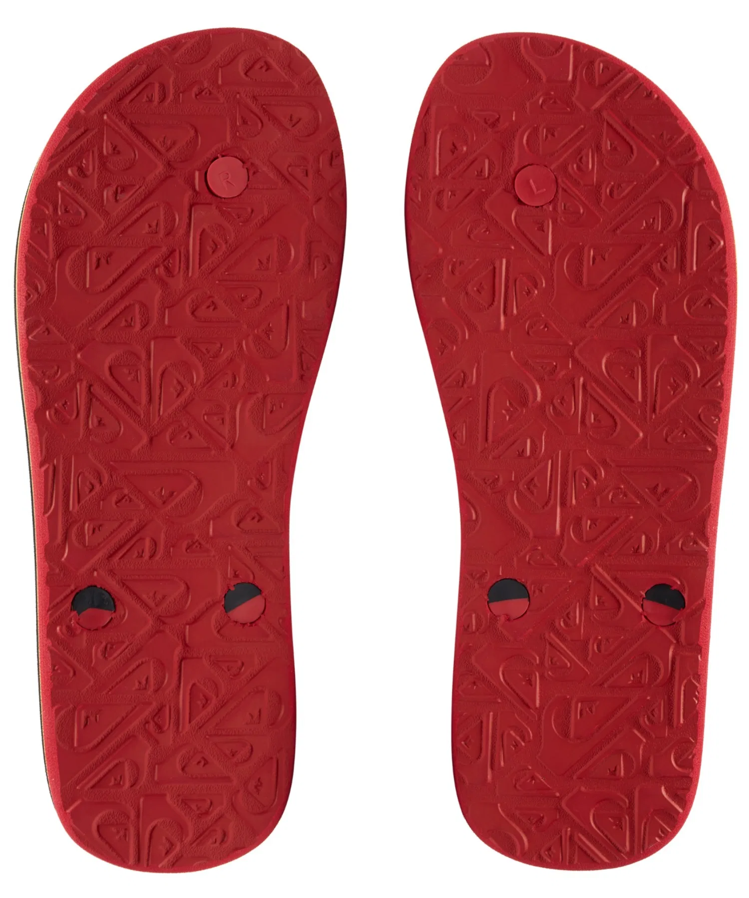 Мужские пляжные сланцы Quiksilver HALEIWA CORE черно-белые — фото 3