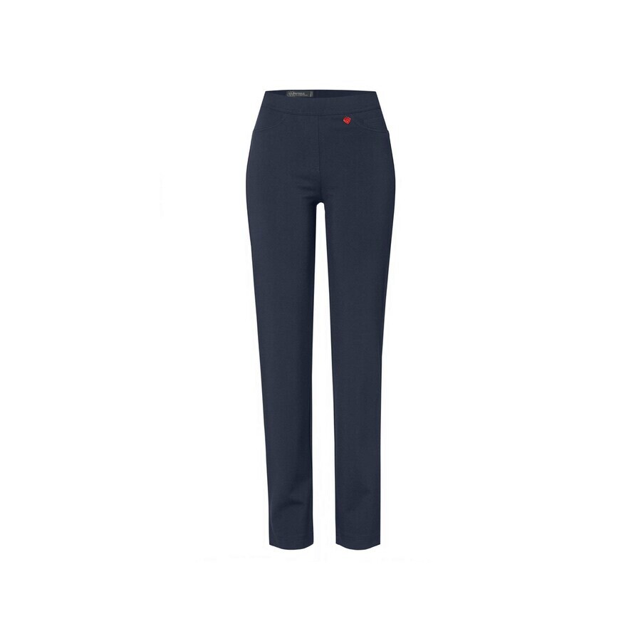 

Тканевые брюки Relaxed by TONI Slim fit Pants, темно-синий