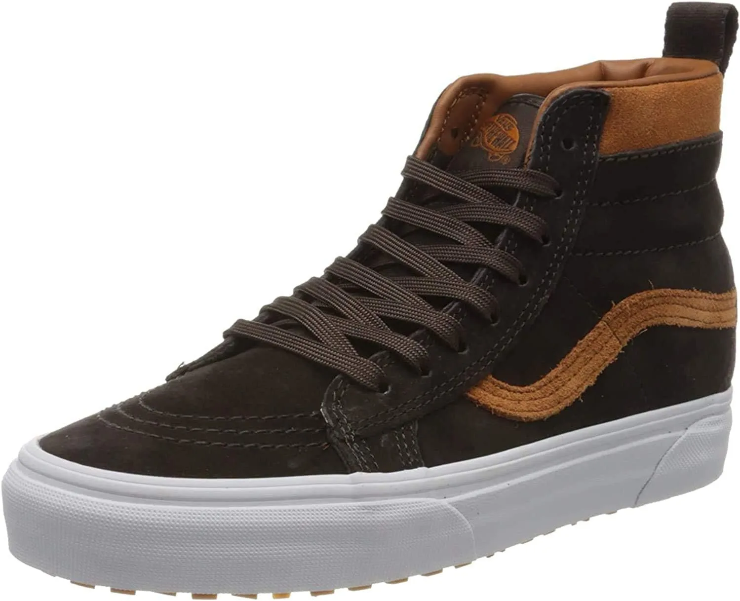 Мужские высокие кроссовки Vans Sk8-hi MTE, коричневый