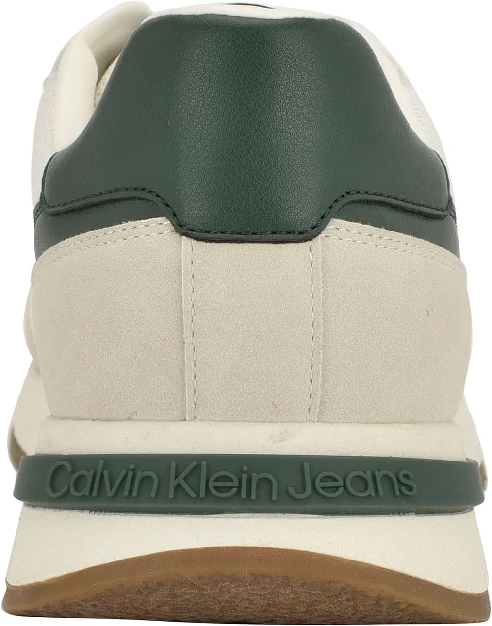 Кроссовки Calvin Klein Mens Picio, White Dark Green 300 — фото 2