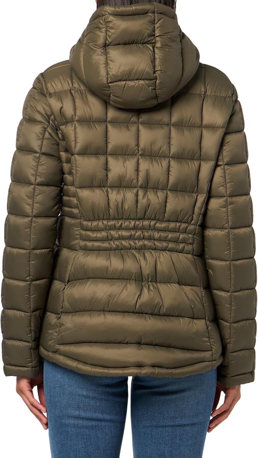 Женская повседневная куртка Tommy Hilfiger Zip Up с длинным рукавом, легкая, Juniper — фото 2