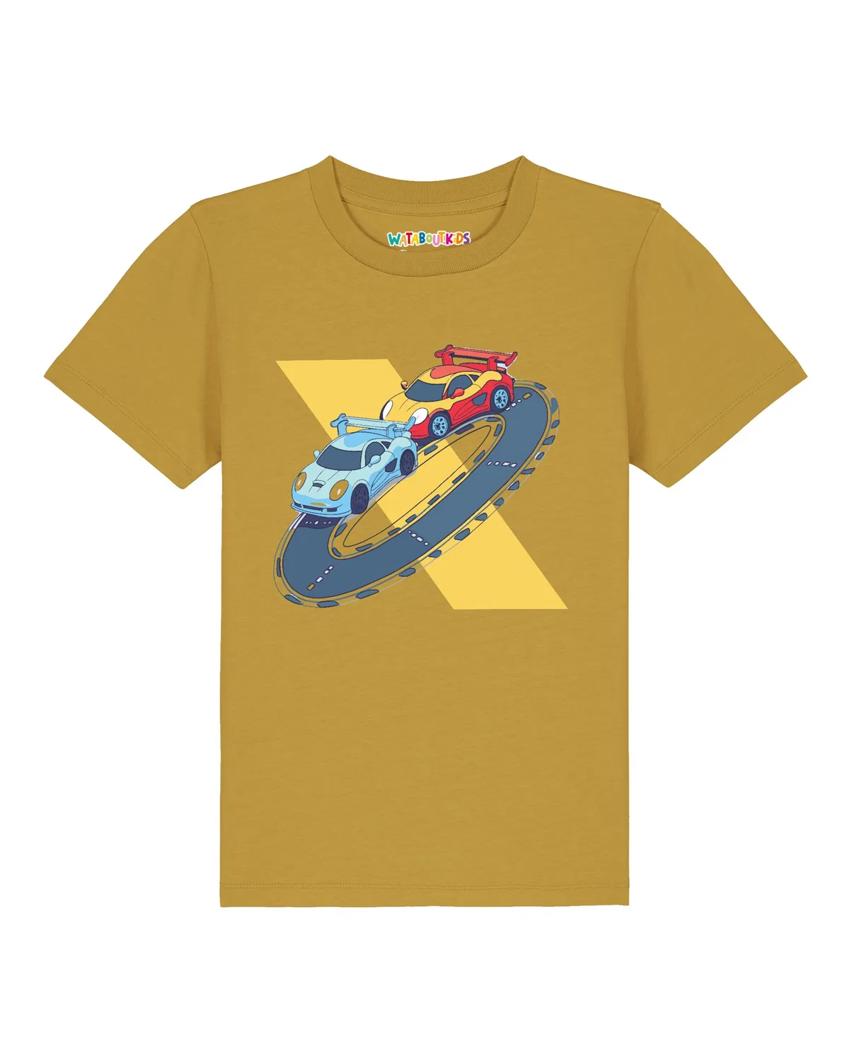 Футболка 'Racing Car' Watabout.Kids, Dark Yellow