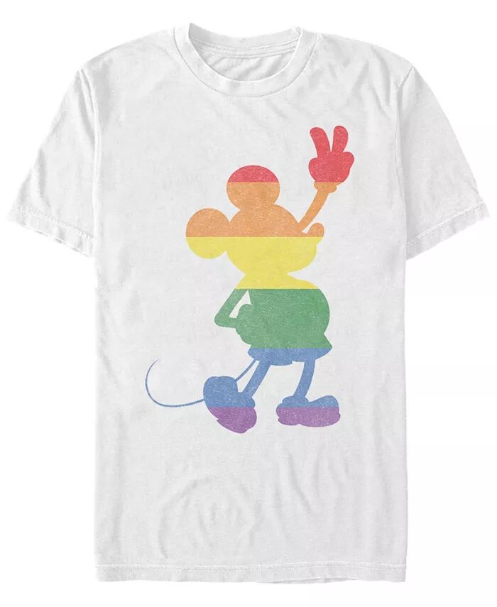 

Мужская футболка с коротким рукавом Love Is Mickey Fifth Sun, белый