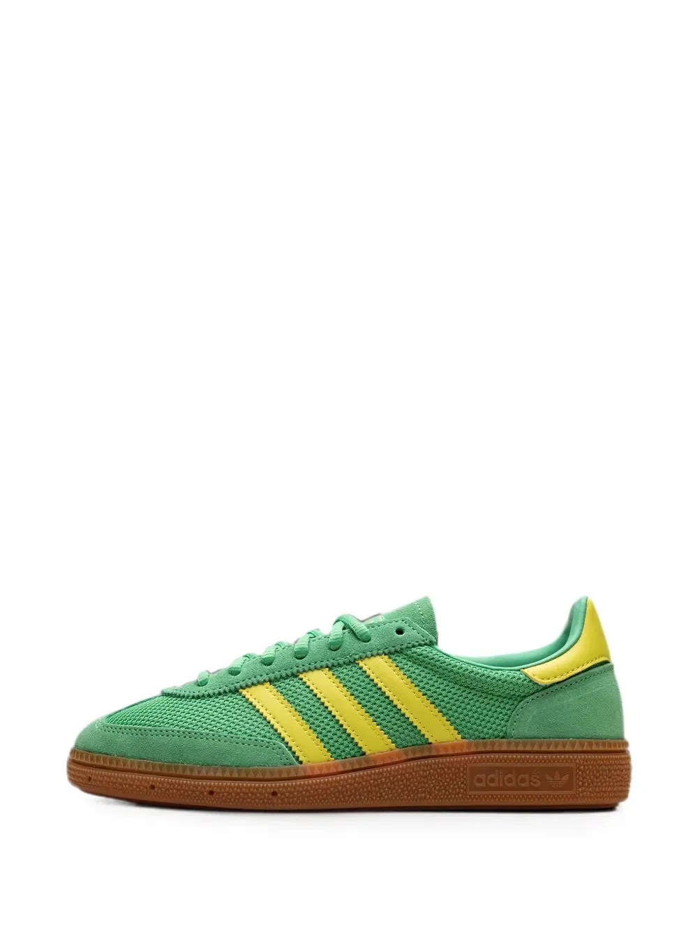 Кроссовки Handball Spezial в полоску Adidas Kids, зеленый — фото 4