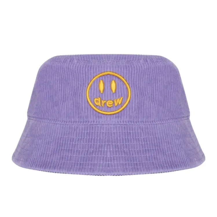 

Drew House Corduroy, Cotton Bucket Hats Unisex Purple